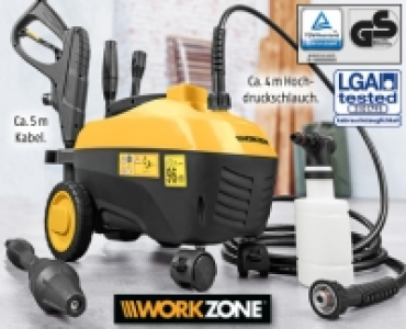 WORKZONE&reg;Kompakt-Hochdruckreiniger 49.99&nbsp;&euro;
