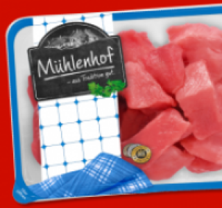 MÜHLENHOF Frisches Schweine-Gulasch 2.59 €
