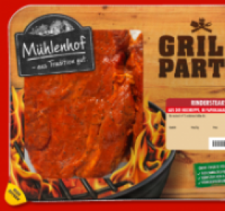 M&Uuml;HLENHOF GRILL-PARTY Rinder-Hochrippensteak 0.89&nbsp;&euro;