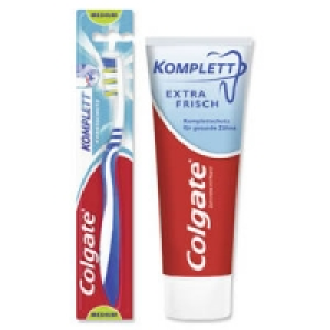 Colgate Komplett Zahnbürste oder Zahncreme 0.99 €