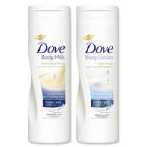 Dove Body Milk oder Lotion 2.49 €