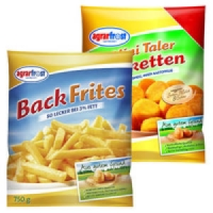 Agrarfrost Backfrites oder Mini Taler Kroketten 1.11 €