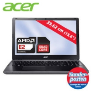 Notebook E1-522 mit AMD E2-3800 Quad-Core (bis zu 4 x 1,3 GHz) 349.99&nbsp;&euro;
