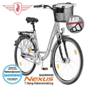 Z&Uuml;NDAPP Damen-Alu-Citybike Red 5.0 26er oder 28er 299.99&nbsp;&euro;