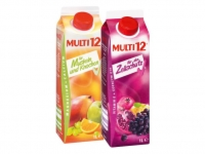 Multi12 Mehrfruchtsaft-/ Mehrfrucht-Karottengetränk 0.99 €