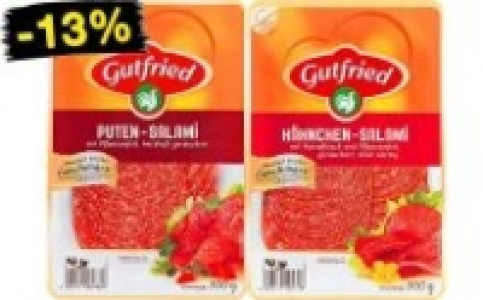 Gutfried Hähnchen-Salami 1.29 €