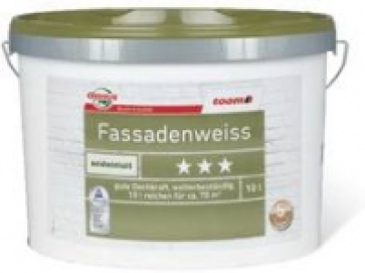 Fassadenweiss 2,5 l 15.99 €