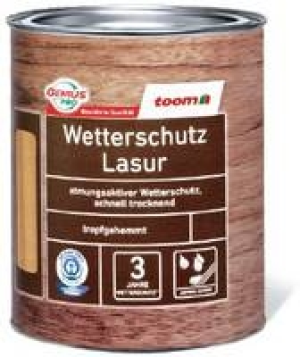 Wetterschutz Lasur 750 ml 12.99 €