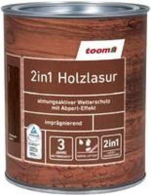 2in1 Holzlasur 2,5 l 25.99 €