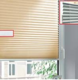 Easy-Fix-Thermoplissee 70 x 130 cm