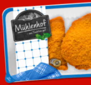 MÜHLENHOF Frisches Schweine-Cordon-bleu 2.22 €