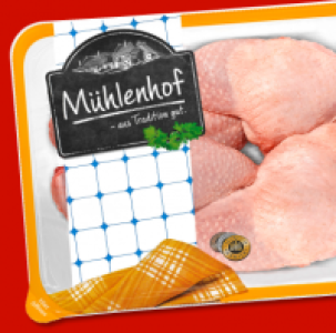 MÜHLENHOF Frische Hähnchen-Schenkel 2.22 €