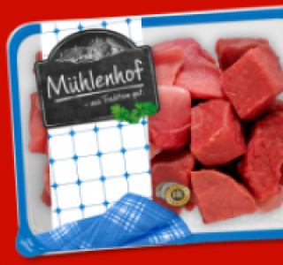 MÜHLENHOF Frisches Gulasch, gemischt 3.33 €
