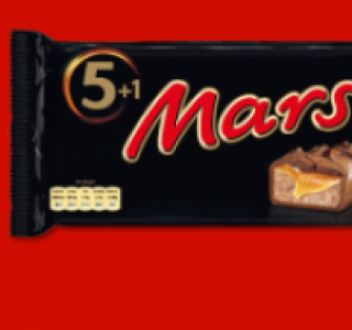 MARS, SNICKERS oder TWIX Schokoriegel 1.11 €