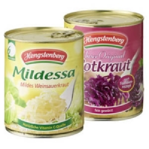 Hengstenberg Mildessa Weinsauerkraut oder Rotkraut 0.99&nbsp;&euro;