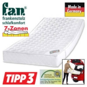 7-Zonen-Tonnen-Taschenfederkern-Matratze 99.95&nbsp;&euro;