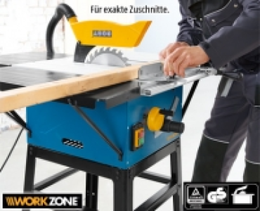 WORKZONE®Tischkreissäge 99.99 €