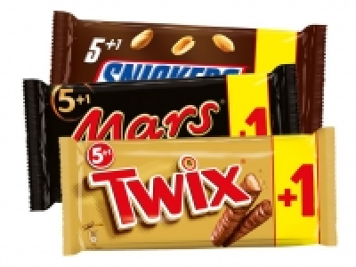 Twix/Mars/Snickers 1.11 €