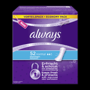Always Slipeinlagen 1.99 €