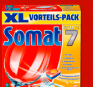 SOMAT 7 Geschirrspülmaschinen-Tabs 7.99 €
