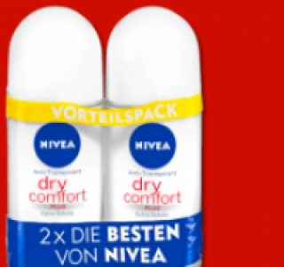 NIVEA Deo Roll-on oder Spray 2.99 €