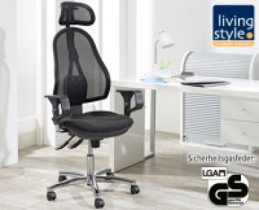 LIVING STYLE®Design-Drehstuhl mit Kopfstütze 149.00 €