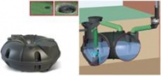 Gartenanlage inkl. Flachtank Torus 1.500 l