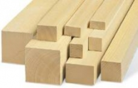 Konstruktionsholz 44 x 44 mm, 3 m 3.72 €