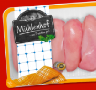 MÜHLENHOF Frische Hähnchen-Brustfilets 5.55 €