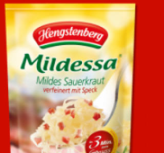 HENGSTENBERG Rotkohl oder Mildessa Sauerkraut 0.99 €