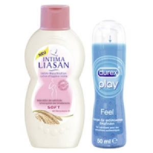 Liasan Intimwaschlotion oder Durex play 3.99 €