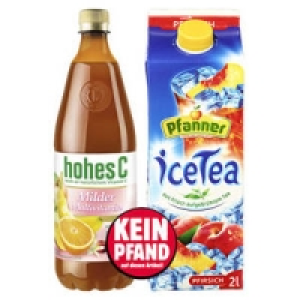 hohes C oder Pfanner Eistee 1.11&nbsp;&euro;