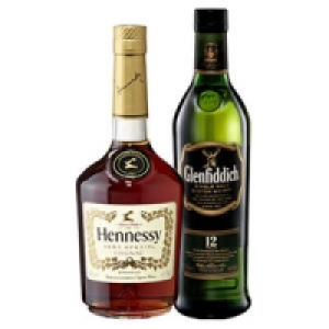Hennessy Cognac VS oder Glenfiddich Single Malt Whisky 12 Jahre 22.99&nbsp;&euro;