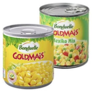 Bonduelle Goldmais oder Mexiko Mix 0.89 €