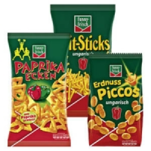 funny-frisch Paprika Ecken, Ringli, Jumpys, Piccos oder Frit-Sticks, u 0.99 €