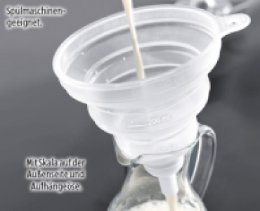 Faltbarer Silikon-Trichter 1.99 €