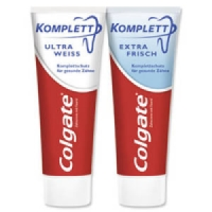 Colgate Komplett Zahncreme oder Zahnbürste 0.99 €