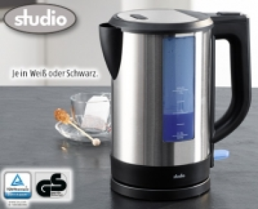 STUDIO®Edelstahl-Wasserkocher 19.99 €