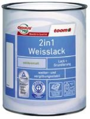2in1 Weisslack 375 ml 10.99 €