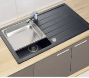 Einbauspüle Waterstation Style 100 Set Nero 129.99 €