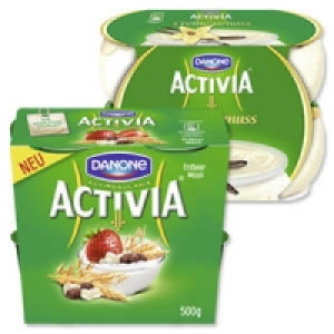 Danone Activia Fruchtjoghurt oder Creme-Genuss 1.39 €