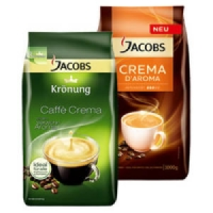 Jacobs Krönung, Crema D´Aroma oder Espresso D´Aroma 9.99 €