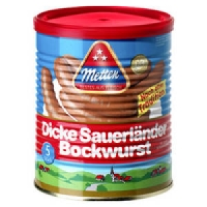 Metten Dicke Sauerl&auml;nder Bockwurst 2.19&nbsp;&euro;