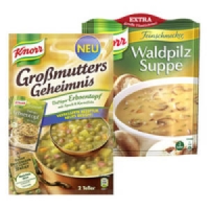 Knorr Feinschmecker Suppen oder Großmutters Geheimnis 0.79 €