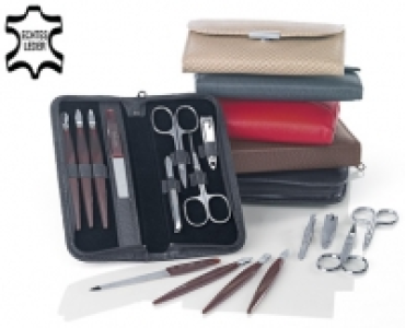 BOCCACCIO®Leder-Maniküretui, 8-teilig 12.99 €