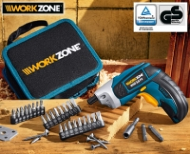 WORKZONE®3,6 V Li-Ion Akkuschrauber 19.99 €