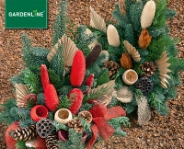 GARDENLINE®Grabschale oder -gesteck, exklusiv 12.49 €