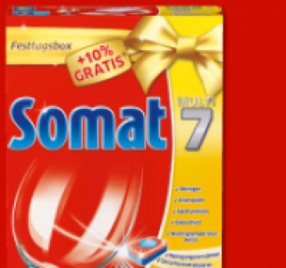 SOMAT 7 Geschirrspülmaschinen-Tabs 7.99 €