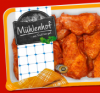 M&Uuml;HLENHOF Frische Chicken-Wings 1.89&nbsp;&euro;