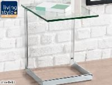 Aldi Süd Living Style Glas-Beistelltisch